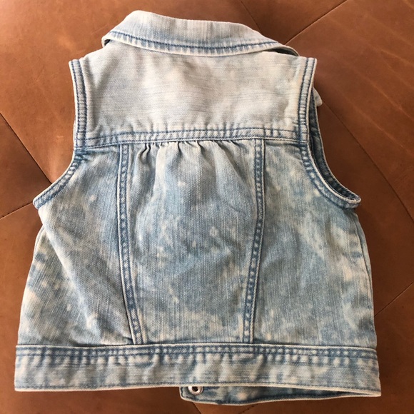 Baby Gap Toddler Denim Vest 2T - Picture 2 of 4